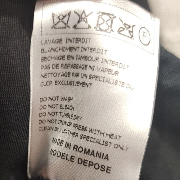 Maje Women's Ahead Quilted Linen Lambskin Moto Blazer Jacket - Picture 4 of 9